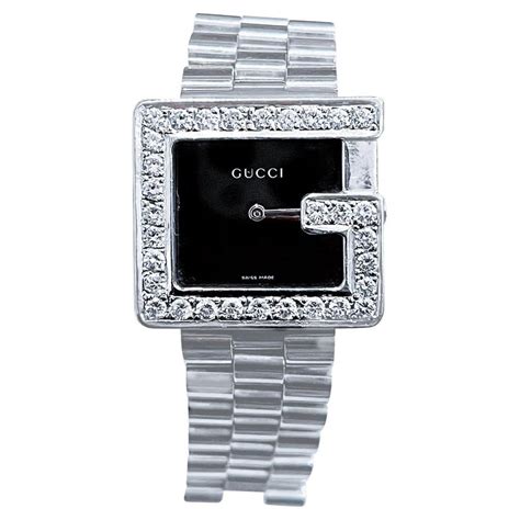 diamond bezel gucci watch.